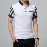 HEE GRAND 2017  Summer Men Short Sleeve Polo Shirt Men's Casual Comfortable Polos Men Camisa MTP421