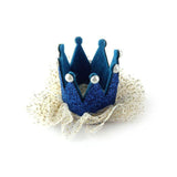 New    Girl Crown Pearl Princess Hair Clip Party Accessories Jecksion #LWN