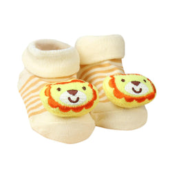 Newborn Baby Cartoon Socks For Boys and Girls Toddler Infantil Anti-Slip Cotton Animal Sock Bebe Meias New Born Socks