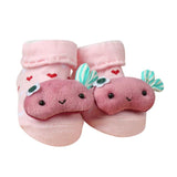 Newborn Baby Cartoon Socks For Boys and Girls Toddler Infantil Anti-Slip Cotton Animal Sock Bebe Meias New Born Socks