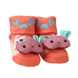 Newborn Baby Cartoon Socks For Boys and Girls Toddler Infantil Anti-Slip Cotton Animal Sock Bebe Meias New Born Socks