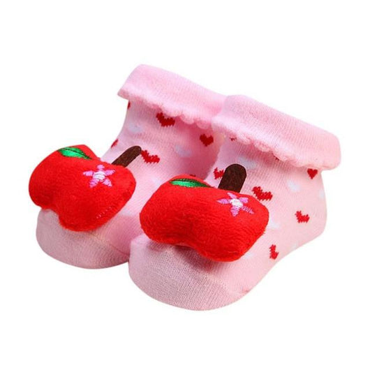 Wholesale Baby Socks Anti-Slip Cotton Newborn Infantil Baby Sock Cartoon Animal Slippers Boots Unisex Boy Girl Socks Rubber Sole