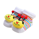 Wholesale Baby Socks Anti-Slip Cotton Newborn Infantil Baby Sock Cartoon Animal Slippers Boots Unisex Boy Girl Socks Rubber Sole