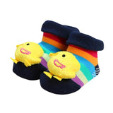 Wholesale Baby Socks Anti-Slip Cotton Newborn Infantil Baby Sock Cartoon Animal Slippers Boots Unisex Boy Girl Socks Rubber Sole