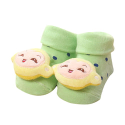 Newborn Baby Cartoon Socks For Boys and Girls Toddler Infantil Anti-Slip Cotton Animal Sock Bebe Meias Newborn Socks 1 Pairs