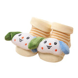 Newborn Baby Cartoon Socks For Boys and Girls Toddler Infantil Anti-Slip Cotton Animal Sock Bebe Meias Newborn Socks 1 Pairs