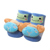 Newborn Baby Cartoon Socks For Boys and Girls Toddler Infantil Anti-Slip Cotton Animal Sock Bebe Meias Newborn Socks 1 Pairs