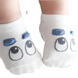 2017 Cute Baby Kids Boat Socks Cotton Non-slip Boys Girls Newborn Infant Bebe Cartoon Soft Floor Wear